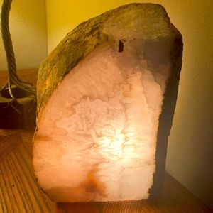Crystal side lamp